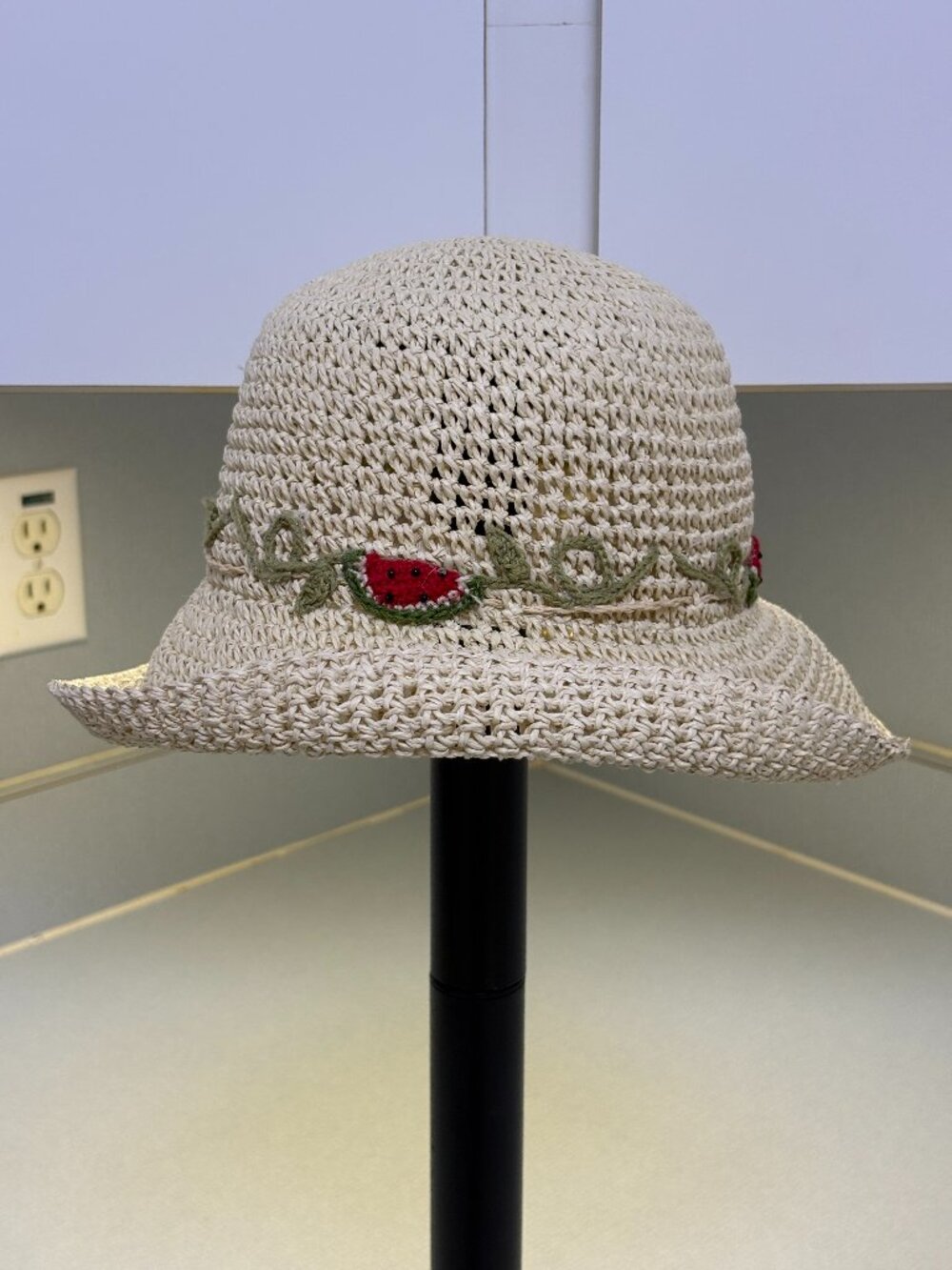 Cappelli Ladies Hat Straworld Inc. Brinmed Summer Sun Hat One Size